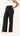 Women's high-waisted black dress pants with pockets 